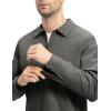 imageTBMPOY Mens Lightweight Jackets Casual Windbreaker Stylish Light Fall Spring Golf Work Dress BusinessDeep Gray