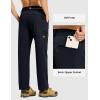 imageTBMPOY Mens Lightweight Hiking Pants Quick Dry 4 Pockets Stretch Water Resistant Travel Fishing Convertible Zip Cargo JoggerNavy