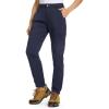 imageTBMPOY Womens Hiking Cargo Pants Lightweight Water Resistant Quick Dry Fishing Camping Travel Work Pant with 6 PocketsNavy