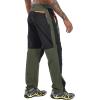 imageTBMPOY Mens Hiking Work Cargo Pants Lightweight Waterproof Quick Dry Outdoor Mountain Pant Fishing Camping1green