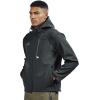 imageTBMPOY Mens Hooded Softshell Jacket Waterproof Windproof Ski Hiking Outerwear Fleece Lined Winter Coat6gray