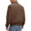 imageTBMPOY Mens Lightweight Bomber Jackets Light Track Jackets Casual Summer Windbreaker Outdoor Golf Fashion Coat for MenA2dark Coffee