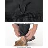imageTBMPOY Mens Lightweight Hiking Travel Pants Cargo Pockets Quick Dry Stretch Water Resistant Fishing Outdoor WorkDark Grey