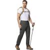 imageTBMPOY Mens Lightweight Hiking Travel Pants Cargo Pockets Quick Dry Stretch Water Resistant Fishing Outdoor WorkDark Grey