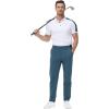imageTBMPOY Mens Stretch Golf Pants Lightweight Quick Dry Casual Work Pant with 3 Pockets01stone Blue