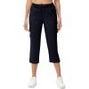 imageTBMPOY Womens Capri Pants Lightweight Quick Dry Hiking Cargo Pockets Casual Water Resistant Travel Cropped CottonNavy Blue