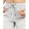 imageTBMPOY Womens Cargo Capris Lightweight Hiking Pants 6 Pockets Quick Dry Casual Outdoor Trip Loose Shorts Cropped CottonWhite