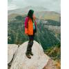imageTBMPOY Womens Hiking Cargo Pants Outdoor Waterproof Windproof Softshell Fleece Snow Pants5green