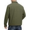 imageTBMPOY mens Men Work CoatsArmy Greenthick