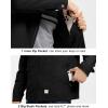 imageTBMPOY mens Men Work CoatsBlackthick