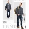 imageTBMPOY mens Men Work CoatsSteel Greythick