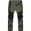 imageTBMPOY Mens Hiking Work Cargo Pants Lightweight Waterproof Quick Dry Outdoor Mountain Pant Fishing Camping1green