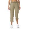 imageTBMPOY Womens Cargo Capris with Pockets Lightweight Hiking Capris Pants Quick Dry Casual Cropped Pants Summer Trip CottonStyle 2grey Khaki