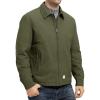 imageTBMPOY mens Men Work CoatsArmy Greenthick
