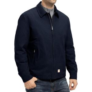 imageTBMPOY mens Men Work CoatsNavythick