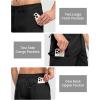 imageTBMPOY Mens Hiking Cargo Shorts 9quot Quick Dry Stretch Work Golf Shorts Outdoor 5 Pockets Elastic Waist for Travel CasualBlack