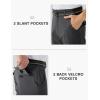 imageTBMPOY Mens Hiking Pants Lightweight 6 Cargo Pockets Quick Dry Water Resistant Outdoor Travel Work Fishing2dark Grey
