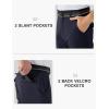 imageTBMPOY Mens Hiking Pants Lightweight 6 Cargo Pockets Quick Dry Water Resistant Outdoor Travel Work Fishing2navy