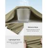 imageTBMPOY Mens Hiking Shirts Short Sleeve Athletic Dry Fit Waterproof Shirts Running Gym Active Performance T Shirts Khaki XL