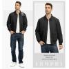 imageTBMPOY Mens Work Jackets Cotton Fall Coats Full Zip Warm Windbreaker Spring Collar Jacket Casual Work OutwearBlacklight