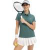 imageTBMPOY Womens Golf Polo Short Sleeve Shirts Lightweight Moisture Wicking Collared T Shirt Quick Dry 4ButtonB12blue Green