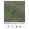 imageTBMPOY Womens Hiking Pants Quick Dry Convertible Lightweight Roll Up Cargo Pockets Travel Essentials Waterproof WorkArmy Green