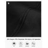 imageTBMPOY Womens Hiking Pants Quick Dry Convertible Lightweight Roll Up Cargo Pockets Travel Essentials Waterproof WorkBlack