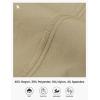 imageTBMPOY Womens Hiking Pants Quick Dry Convertible Lightweight Roll Up Cargo Pockets Travel Essentials Waterproof WorkLight Khaki