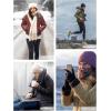 imageTBMPOY Womens Packable Down Jacket Lightweight Winter Puffer Jacket Hooded Warm Coat Waterproof Quilted Thermal JacketsWine Red