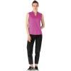 imageTBMPOY Womens Sleeveless Golf Polo Shirts VNeck Collarless Tennis Athletic Tank Tops Quick Dry Deap Rose S