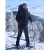 imageTBMPOY Mens Snow Ski Pants Waterproof Fleece Lined Insulated Softshell Winter Snowboard Hiking Zipper Bottom Leg4navy
