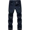 imageTBMPOY Womens Ski Snow Pants Waterproof Windproof Fleece Lined Warm Hiking Insulated Softshell Cargo Pant 4 PocketsNavy