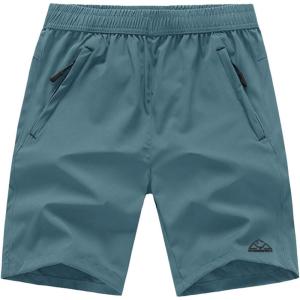imageTBMPOY Mens Hiking Shorts Quick Dry Athletic Gym Workout Short with Zipper PocketsA21dusty Blue