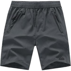 imageTBMPOY Mens Hiking Shorts Quick Dry Athletic Gym Workout Short with Zipper PocketsA3cool Gray