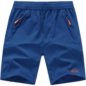 imageTBMPOY Mens Hiking Shorts Quick Dry Athletic Gym Workout Short with Zipper PocketsA8royal Blue