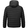 imageTBMPOY Mens Lightweight Packable Puffer Jackets Hooded Winter Bubble Coat Warm WaterResistant for Travel Casual HikingBlack