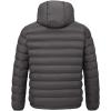 imageTBMPOY Mens Lightweight Packable Puffer Jackets Hooded Winter Bubble Coat Warm WaterResistant for Travel Casual HikingDark Grey