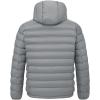 imageTBMPOY Mens Lightweight Packable Puffer Jackets Hooded Winter Bubble Coat Warm WaterResistant for Travel Casual HikingLight Grey