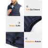 imageTBMPOY Mens Lightweight Packable Puffer Vest Sleeveless Puffy Outerwear WaterResistant Bubble Jackets Work Casual GolfNavy