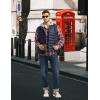 imageTBMPOY Mens Lightweight Packable Puffer Vest Sleeveless Puffy Outerwear WaterResistant Bubble Jackets Work Casual GolfNavy