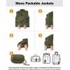imageTBMPOY Mens Lightweight Packable Puffer Winter Jackets Puffy WaterResistant Bubble Insulated Coat for Travel Ski HikingArmy Green