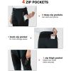 imageTBMPOY Womens Fleece Lined Ski Snow Pants Waterproof Winter Cargo Hiking Warm Thermal Softshell Insulated Outdoor PantDark Grey