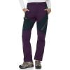 imageTBMPOY Womens Fleece Lined Ski Snow Pants Waterproof Winter Cargo Hiking Warm Thermal Softshell Insulated Outdoor PantPurple