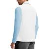 imageTBMPOY Mens Vest Casual Lightweight Thin Utility 3 Zip Pockets Stylish Sleeveless Jackets Summer Fall Golf Travel BusinessWhite