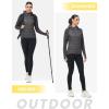imageTBMPOY Womens Running Winter Jackets with Hood Warm Lightweight Insulated Water Resistant Puffer Jacket for Hiking GolfDark Grey