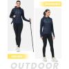 imageTBMPOY Womens Running Winter Jackets with Hood Warm Lightweight Insulated Water Resistant Puffer Jacket for Hiking GolfNavy Blue