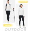imageTBMPOY Womens Running Winter Jackets with Hood Warm Lightweight Insulated Water Resistant Puffer Jacket for Hiking GolfWhite