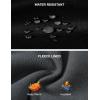 image:imageTBMPOY Mens Snow Pants Fleece Lined Hiking Winter Waterproof Softshell Ski Outdoor Insulated Climbing Pants Zipper Pockets1black