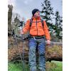 image:imageTBMPOY Mens Snow Pants Fleece Lined Hiking Winter Waterproof Softshell Ski Outdoor Insulated Climbing Pants Zipper Pockets1dark Gray