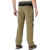 image:imageTBMPOY Mens Snow Pants Fleece Lined Hiking Winter Waterproof Softshell Ski Outdoor Insulated Climbing Pants Zipper Pockets1khaki